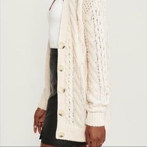 NWOT Cable Knit Cardigan